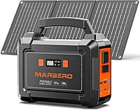 MARBERO Generador solar de 167 Wh, 200 W MARBERO Generador solar de 167 Wh, 200 W