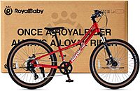 Royalbaby Bicicleta de montaña para niños de aluminio de 20/24 pulgadas Royalbaby Bicicleta de montaña para niños de aluminio de 20/24 pulgadas