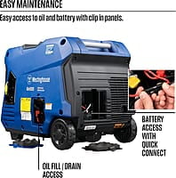 Westinghouse Outdoor Power Equipment - 5000 vatios pico Westinghouse Outdoor Power Equipment - 5000 vatios pico