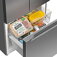 KoolMore KM-RERFDSS-18C Refrigerador francés de 18.5 pies cúbicos KoolMore KM-RERFDSS-18C Refrigerador francés de 18.5 pies cúbicos