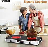 VBGK Cocina eléctrica, estufa eléctrica de 110 V 2200 W VBGK Cocina eléctrica, estufa eléctrica de 110 V 2200 W
