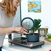 Ovente - Quemador eléctrico doble infrarrojo de 6.5 y 7 pulgadas Ovente - Quemador eléctrico doble infrarrojo de 6.5 y 7 pulgadas