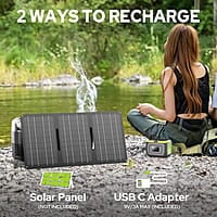 Estación de energía portátil de 120 W, generador portátil de 97.6 Wh Estación de energía portátil de 120 W, generador portátil de 97.6 Wh