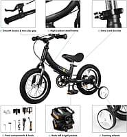 Bicicleta de equilibrio 2 en 1, una bicicleta de equilibrio para niños Bicicleta de equilibrio 2 en 1, una bicicleta de equilibrio para niños