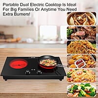VBGK Cocina eléctrica, quemador eléctrico de 2400 W VBGK Cocina eléctrica, quemador eléctrico de 2400 W
