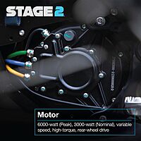 Stage2, moto eléctrica M1 V2 E Moto Stage2, moto eléctrica M1 V2 E Moto