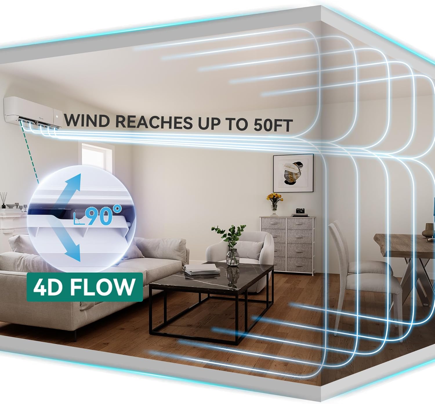 YITAHOME aire acondicionado dividido de 12000 BTU YITAHOME aire acondicionado dividido de 12000 BTU