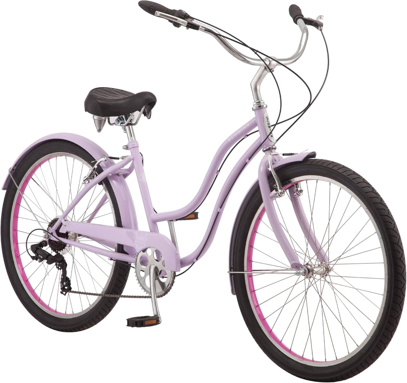 Schwinn Mikko Beach Cruiser Bike para adultos, ruedas de 26 pulgadas Schwinn Mikko Beach Cruiser Bike para adultos, ruedas de 26 pulgadas