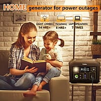 Estación de energía portátil de 300 W, energía solar 288 Wh Estación de energía portátil de 300 W, energía solar 288 Wh