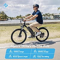 HOVERFLY OUREA Bicicleta eléctrica de 26 pulgadas, 750 W HOVERFLY OUREA Bicicleta eléctrica de 26 pulgadas, 750 W