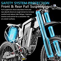 Motocicleta eléctrica para adultos 6000 W Motocicleta eléctrica para adultos 6000 W