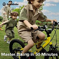 RoyalBaby EZ Toddlers Kids Bike, 16 pulgadas para niños RoyalBaby EZ Toddlers Kids Bike, 16 pulgadas para niños