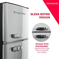 Frigidaire EFR753-MINT de 2 puertas, con 7.5 pies cúbicos Frigidaire EFR753-MINT de 2 puertas, con 7.5 pies cúbicos