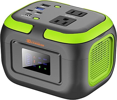 Estación de energía portátil de 120 W, generador portátil de 97.6 Wh