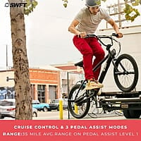 Bicicleta BMX eléctrica, ruedas de rendimiento de 20 mph Bicicleta BMX eléctrica, ruedas de rendimiento de 20 mph