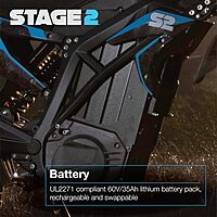 Stage2, moto eléctrica M1 V2 E Moto Stage2, moto eléctrica M1 V2 E Moto