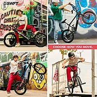 Bicicleta BMX eléctrica, ruedas de rendimiento de 20 mph Bicicleta BMX eléctrica, ruedas de rendimiento de 20 mph
